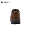 ABINITIO Original Breathable Formal Gentle Men Soft Cow Leather Derby Shoes